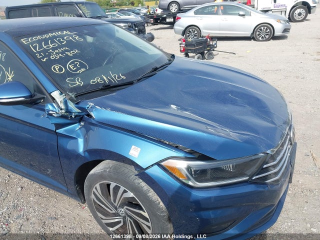 12661398 :رقم المزاد ، 3VWG57BU5MM034802 vin ، 2021 Volkswagen Jetta Execline مزاد بيع