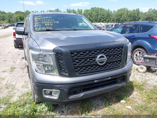 12661450 :رقم المزاد ، 1N6AA1EJ9KN528678 vin ، 2019 Nissan Titan Platinum/pro-4x/s/sl Midnight Edition/sv/sv Midnight Edition مزاد بيع