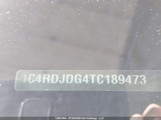 Aukcja sprzedaży 2026 Dodge Durango Gt, vin: 1C4RDJDG4TC189473, numer aukcji: 12661464
