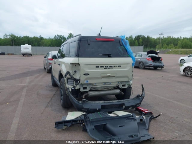 12661481 :رقم المزاد ، 3FMCR9BN9SRE01660 vin ، 2025 Ford Bronco Sport Big Bend مزاد بيع