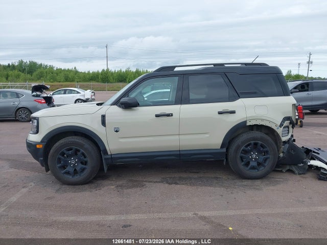 12661481 :رقم المزاد ، 3FMCR9BN9SRE01660 vin ، 2025 Ford Bronco Sport Big Bend مزاد بيع