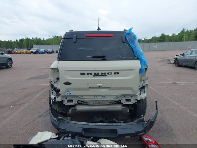 12661481 :رقم المزاد ، 3FMCR9BN9SRE01660 vin ، 2025 Ford Bronco Sport Big Bend مزاد بيع