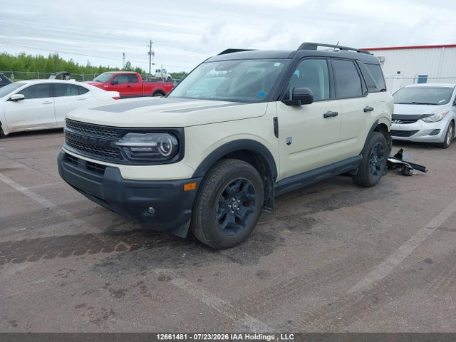 12661481 :رقم المزاد ، 3FMCR9BN9SRE01660 vin ، 2025 Ford Bronco Sport Big Bend مزاد بيع