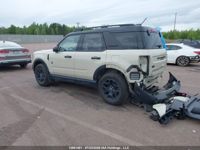 12661481 :رقم المزاد ، 3FMCR9BN9SRE01660 vin ، 2025 Ford Bronco Sport Big Bend مزاد بيع