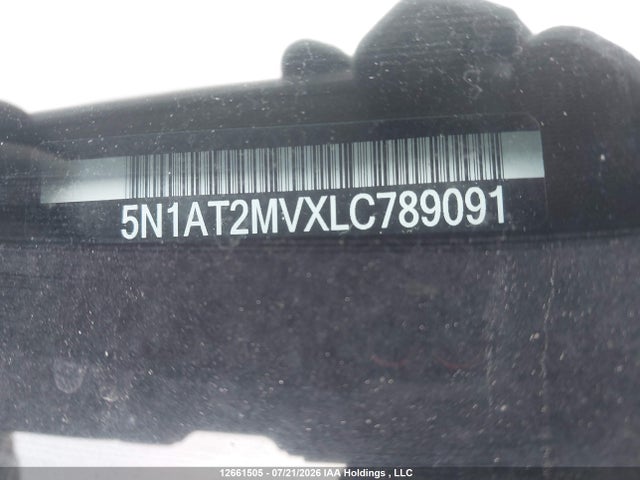 2020 Nissan Rogue S/sl/sv მანქანა იყიდება აუქციონზე, vin: 5N1AT2MVXLC789091, აუქციონის ნომერი: 12661505