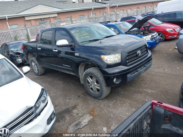 2009 Toyota Tundra Crewmax Limited მანქანა იყიდება აუქციონზე, vin: 5TFDV58199X089195, აუქციონის ნომერი: 12661512