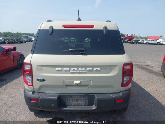12661533 :رقم المزاد ، 3FMCR9BN2SRE33026 vin ، 2025 Ford Bronco Sport Big Bend مزاد بيع