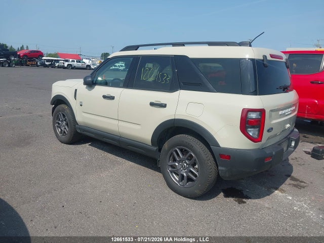 12661533 :رقم المزاد ، 3FMCR9BN2SRE33026 vin ، 2025 Ford Bronco Sport Big Bend مزاد بيع