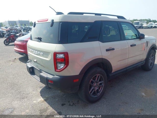 12661533 :رقم المزاد ، 3FMCR9BN2SRE33026 vin ، 2025 Ford Bronco Sport Big Bend مزاد بيع