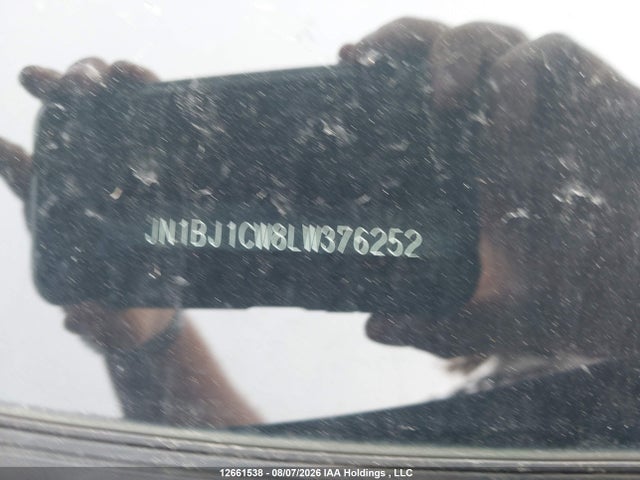 2020 Nissan Qashqai S/sl/sv მანქანა იყიდება აუქციონზე, vin: JN1BJ1CW8LW376252, აუქციონის ნომერი: 12661538