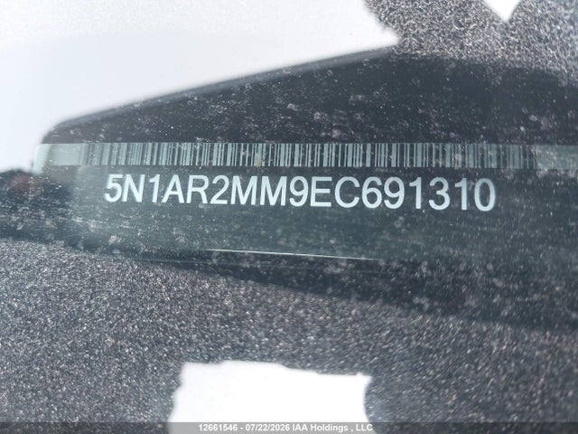 Продажа на аукционе авто 2014 Nissan Pathfinder S/sv/sl/platinum, vin: 5N1AR2MM9EC691310, номер лота: 12661546