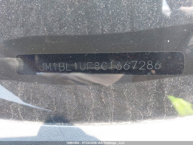 Aukcja sprzedaży 2012 Mazda 3 I, vin: JM1BL1UF8C1667286, numer aukcji: 12661552