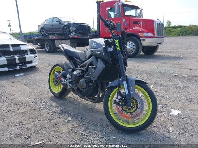 12661567 :رقم المزاد ، JYARN53NXHA000361 vin ، 2017 Yamaha Fz09 مزاد بيع