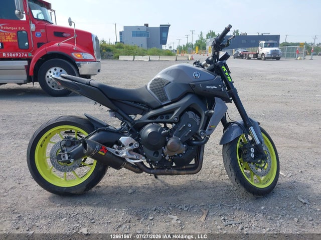 12661567 :رقم المزاد ، JYARN53NXHA000361 vin ، 2017 Yamaha Fz09 مزاد بيع