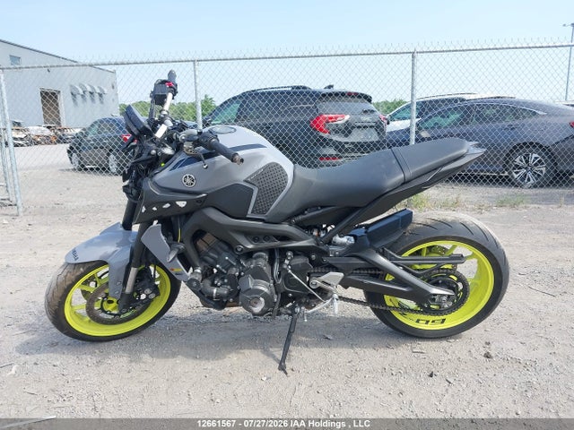12661567 :رقم المزاد ، JYARN53NXHA000361 vin ، 2017 Yamaha Fz09 مزاد بيع