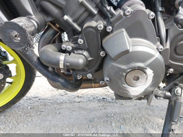 12661567 :رقم المزاد ، JYARN53NXHA000361 vin ، 2017 Yamaha Fz09 مزاد بيع