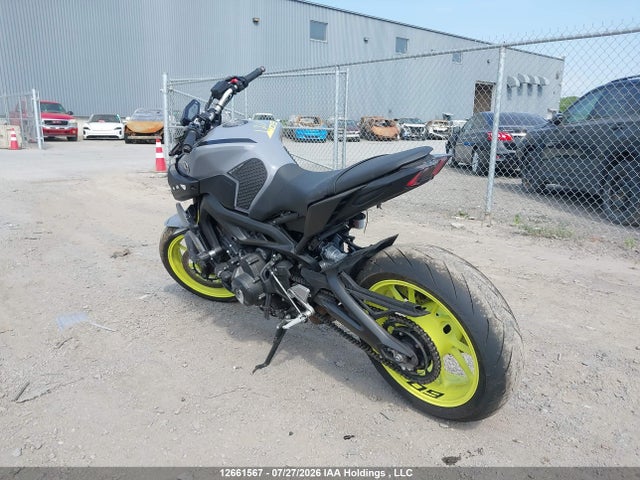 12661567 :رقم المزاد ، JYARN53NXHA000361 vin ، 2017 Yamaha Fz09 مزاد بيع