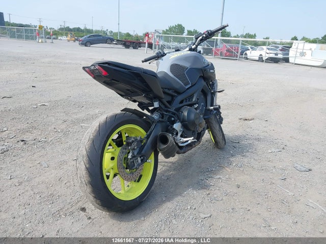 12661567 :رقم المزاد ، JYARN53NXHA000361 vin ، 2017 Yamaha Fz09 مزاد بيع