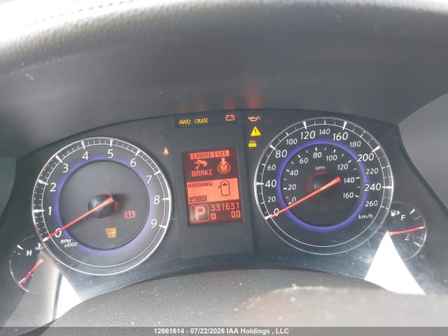 Aukcja sprzedaży 2009 Infiniti Ex35, vin: JNKAJ09F59M950240, numer aukcji: 12661614