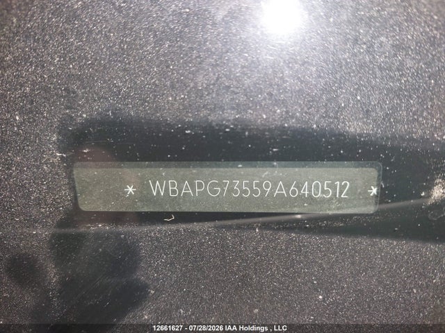 Продаж на аукціоні авто 2009 Bmw 323 I, vin: WBAPG73559A640512, номер лоту: 12661627