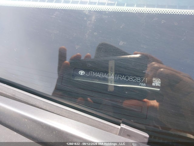 12661632 :رقم المزاد ، JTMABACA1RA082871 vin ، 2024 Toyota Bz4x Xle/limited مزاد بيع