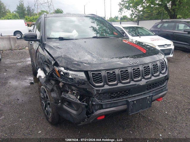 12661634 :رقم المزاد ، 3C4NJDDN9RT116717 vin ، 2024 Jeep Compass Trailhawk مزاد بيع