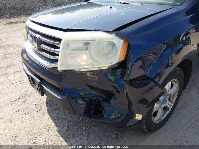 2013 Honda Pilot Ex მანქანა იყიდება აუქციონზე, vin: 5FNYF4H44DB503781, აუქციონის ნომერი: 12661639