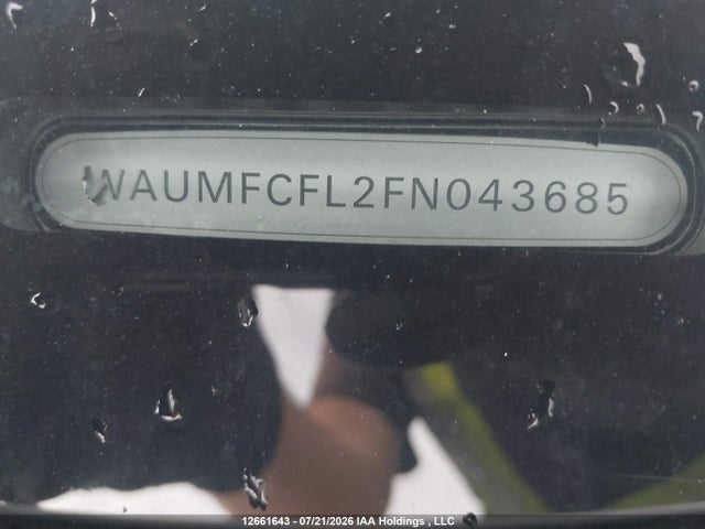 Aukcja sprzedaży 2015 Audi A4 Prestige, vin: WAUMFCFL2FN043685, numer aukcji: 12661643