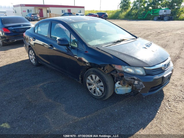 Продажа на аукционе авто 2012 Honda Civic Lx, vin: 2HGFB2F49CH027905, номер лота: 12661670