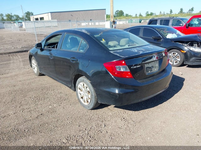 Продажа на аукционе авто 2012 Honda Civic Lx, vin: 2HGFB2F49CH027905, номер лота: 12661670