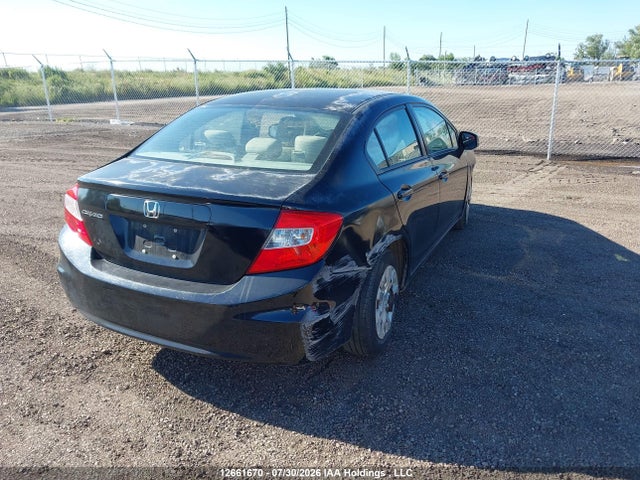 Продажа на аукционе авто 2012 Honda Civic Lx, vin: 2HGFB2F49CH027905, номер лота: 12661670