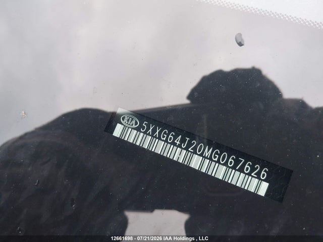 Aukcja sprzedaży 2021 Kia K5 Gt-line, vin: 5XXG64J20MG067626, numer aukcji: 12661698