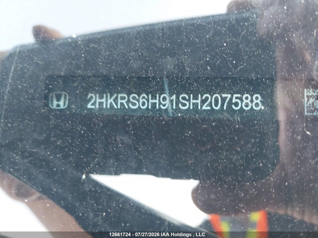 Продажа на аукционе авто 2025 Honda Cr-v Touring Hybrid, vin: 2HKRS6H91SH207588, номер лота: 12661724