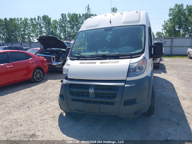 2018 Ram Promaster 2500 High Roof მანქანა იყიდება აუქციონზე, vin: 3C6TRVDG3JE134430, აუქციონის ნომერი: 12661736