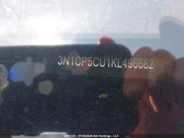 3N1CP5CU1KL496682 Nissan Kicks S/sr/sv