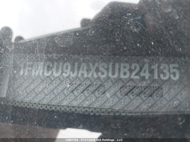 12661764 :رقم المزاد ، 1FMCU9JAXSUB24135 vin ، 2025 Ford Escape Platinum مزاد بيع