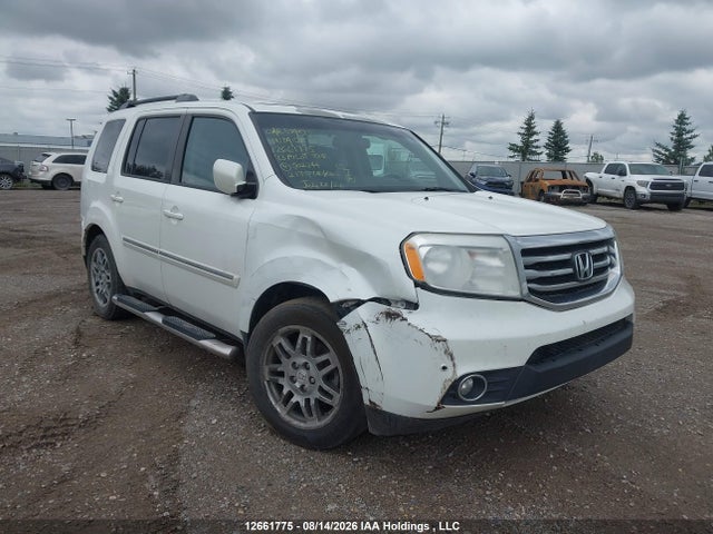 Auction sale of the 2013 Honda Pilot Touring, vin: 5FNYF4H95DB502344, lot number: 12661775