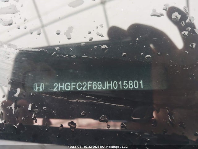 2018 Honda Civic Se მანქანა იყიდება აუქციონზე, vin: 2HGFC2F69JH015801, აუქციონის ნომერი: 12661776
