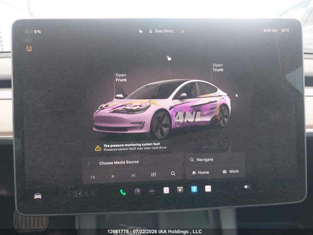 Tesla MODEL 3 2022 5YJ3E1EA0NF258033 Image 7
