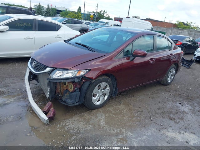 12661787 :رقم المزاد ، 2HGFB2F4XEH023767 vin ، 2014 Honda Civic مزاد بيع