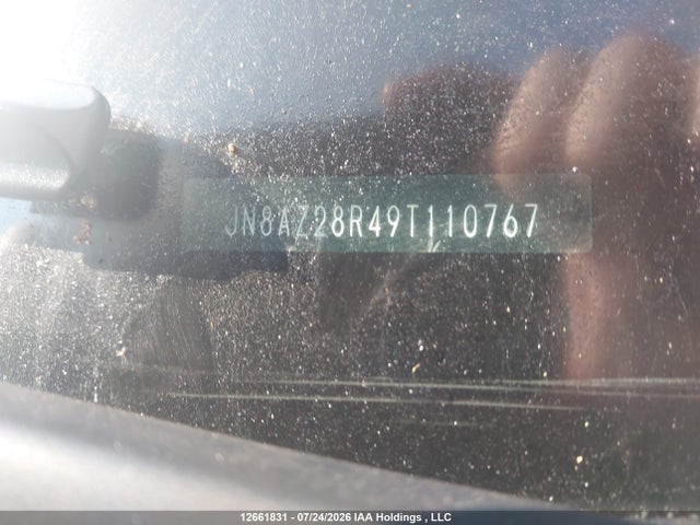 12661831 :رقم المزاد ، JN8AZ28R49T110767 vin ، 2009 Nissan Cube S/sl مزاد بيع