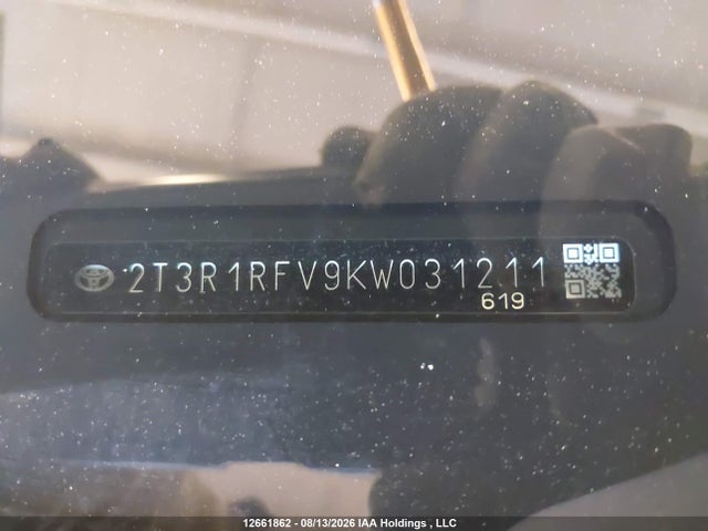 2T3R1RFV9KW031211 Toyota Rav4 Xle/xle Premium