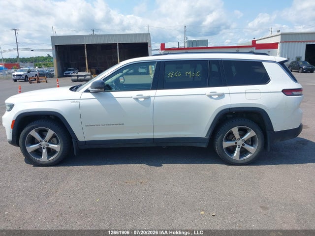 12661906 :رقم المزاد ، 1C4RJKBG4N8540079 vin ، 2022 Jeep Grand Cherokee L Limited مزاد بيع