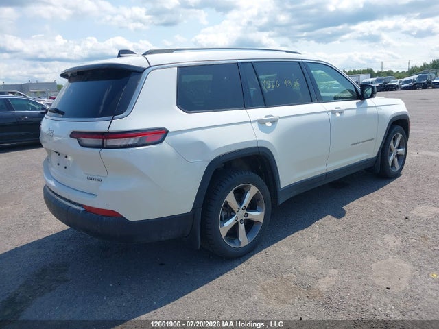 12661906 :رقم المزاد ، 1C4RJKBG4N8540079 vin ، 2022 Jeep Grand Cherokee L Limited مزاد بيع