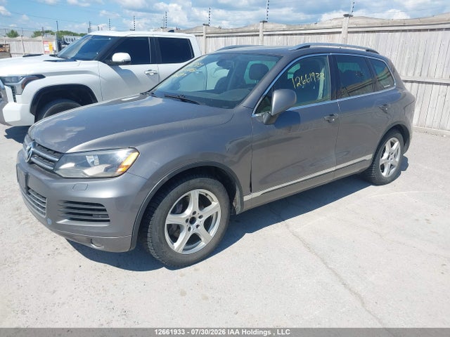 2012 Volkswagen Touareg მანქანა იყიდება აუქციონზე, vin: WVGEK9BP4CD006097, აუქციონის ნომერი: 12661933