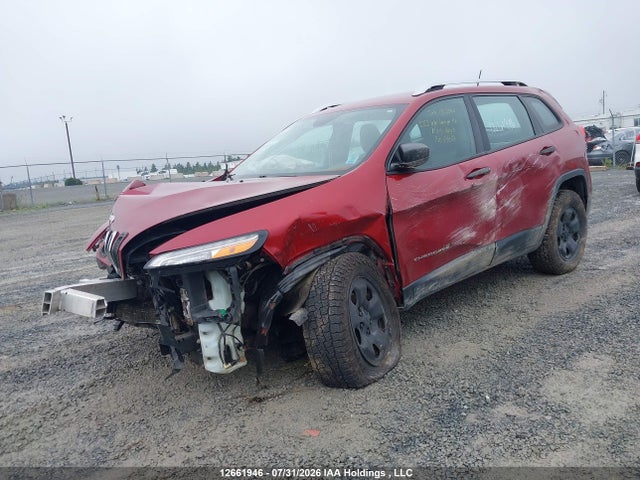 2014 Jeep Cherokee Sport მანქანა იყიდება აუქციონზე, vin: 1C4PJMAS2EW111785, აუქციონის ნომერი: 12661946