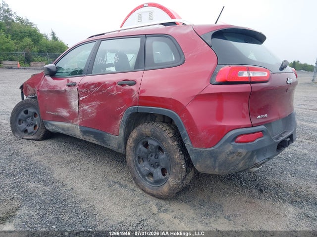2014 Jeep Cherokee Sport მანქანა იყიდება აუქციონზე, vin: 1C4PJMAS2EW111785, აუქციონის ნომერი: 12661946