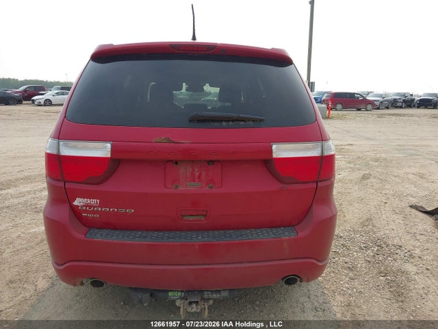 12661957 :رقم المزاد ، 1C4RDJBG3CC130580 vin ، 2012 Dodge Durango Heat مزاد بيع