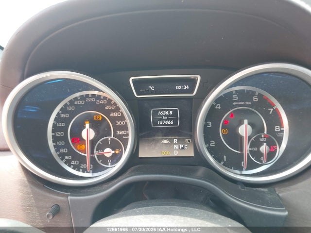 2012 Mercedes-benz Ml 63 Amg მანქანა იყიდება აუქციონზე, vin: 4JGDA7EB5CA066622, აუქციონის ნომერი: 12661966