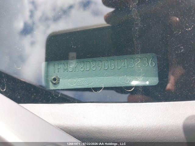 Aukcja sprzedaży 2016 Ford Explorer Xlt, vin: 1FM5K8D89GGC43236, numer aukcji: 12661971